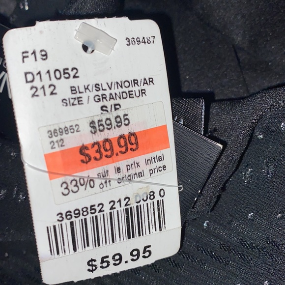 Le Chateu Black/ Silver Blouse - Picture 8 of 8